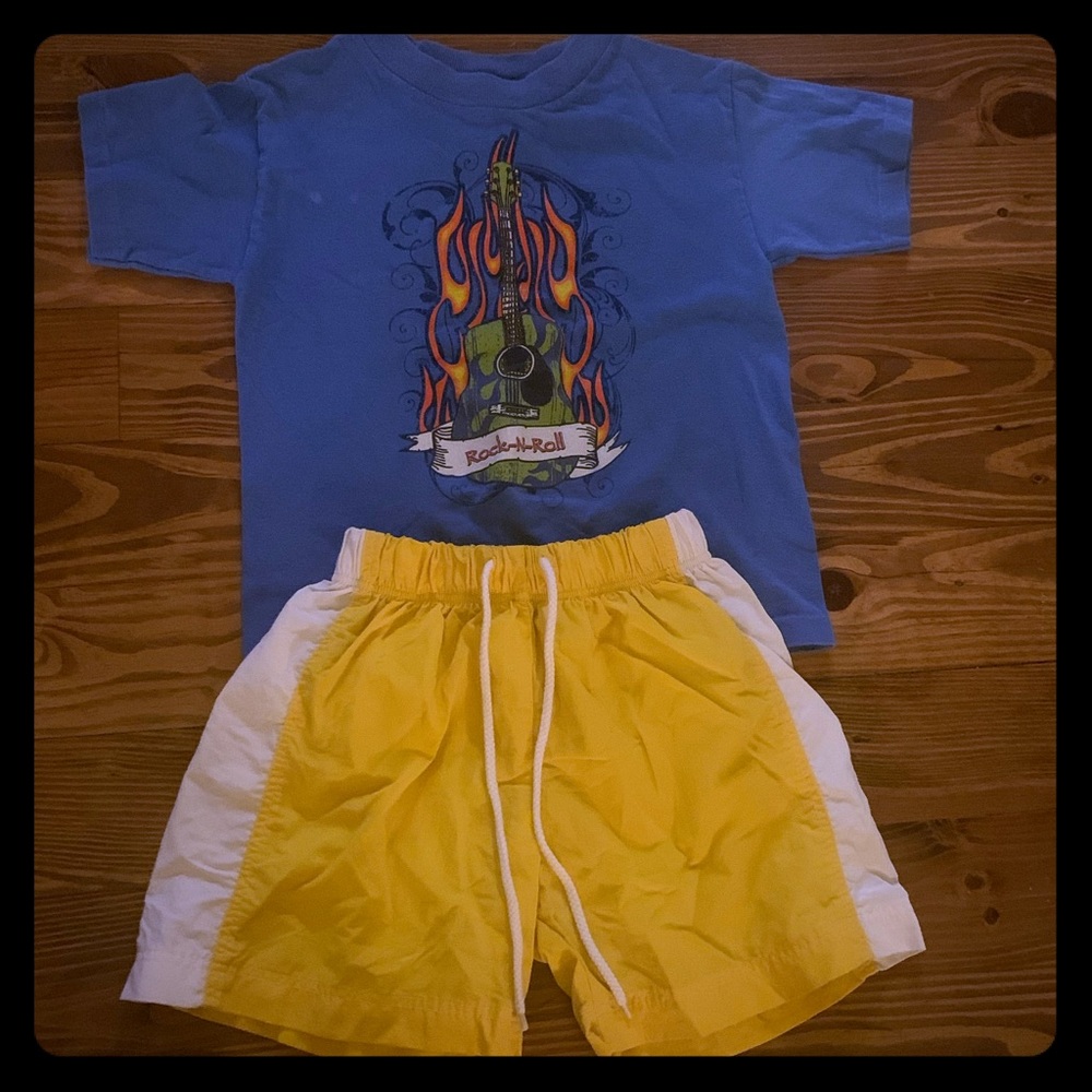 Mis Tee V-Us Boys Matching Set